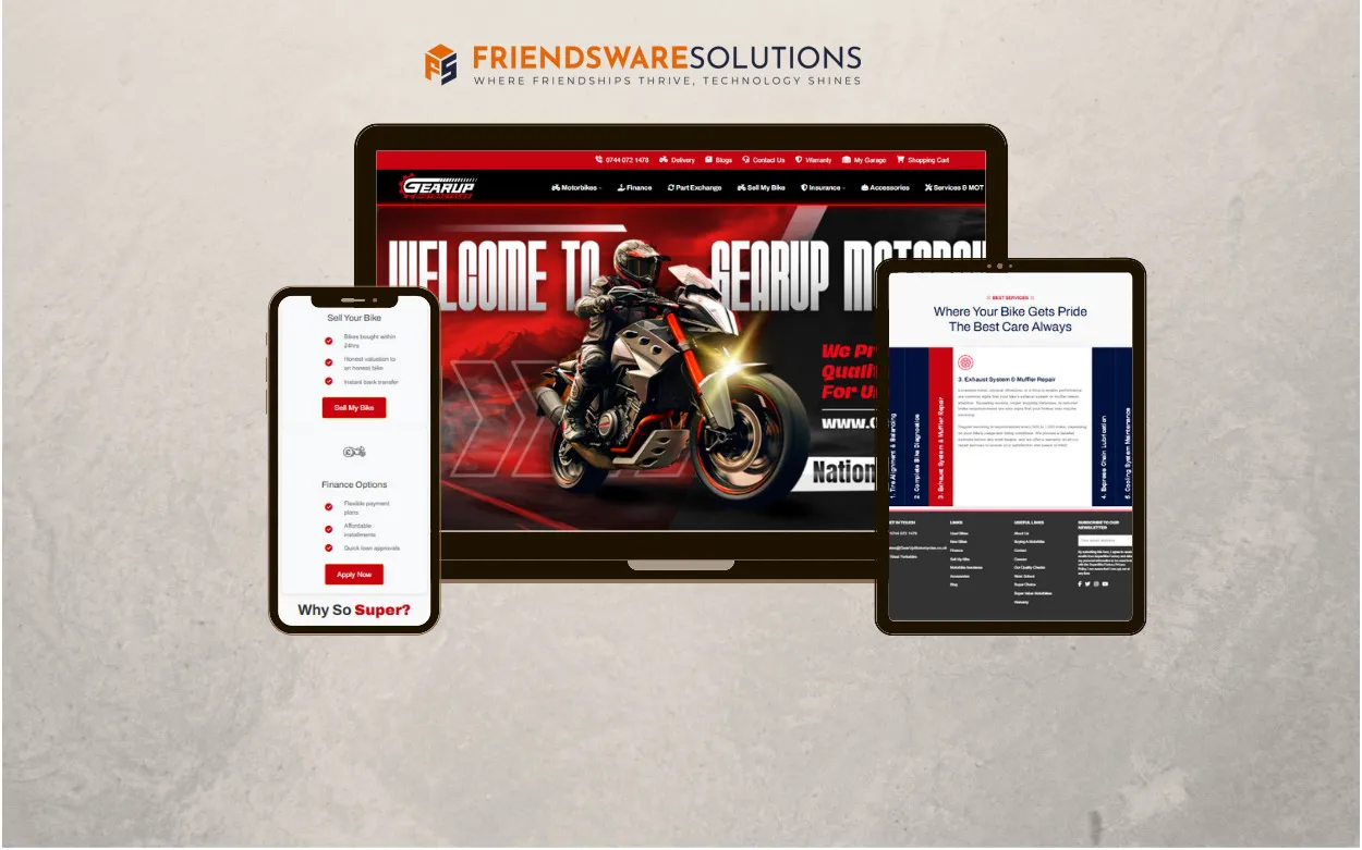 Gear Up Motorcycle - UK's Fastest Growing Motorcycle Retailer